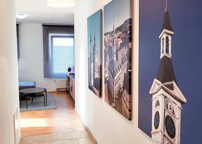 Zentrale Ferienwohnung In Aalen City Mit 4-Sternen